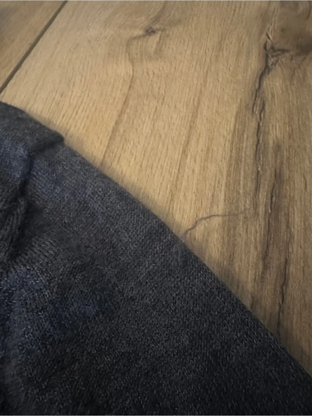 Men's Charcoal Turtleneck Merino Wool Sweater
